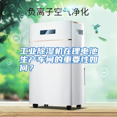 工业除湿机在锂电池生产车间的重要性如何？