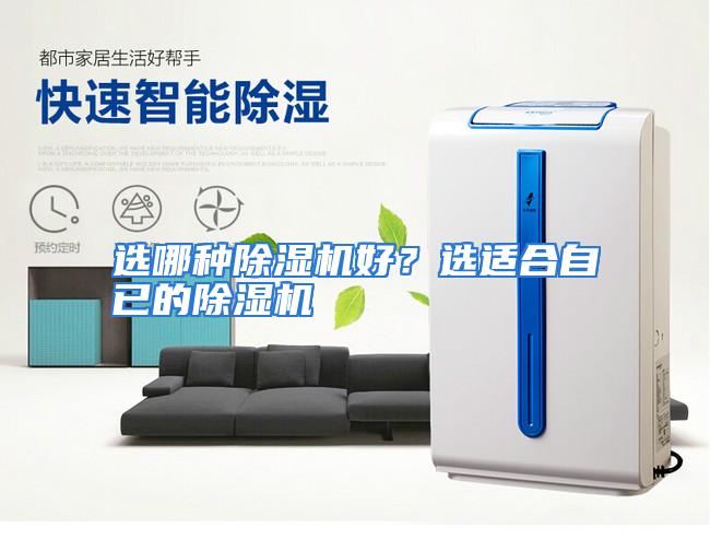 选哪种除湿机好？选适合自已的除湿机