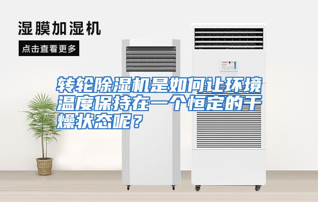 转轮除湿机是如何让环境温度保持在一个恒定的干燥状态呢?