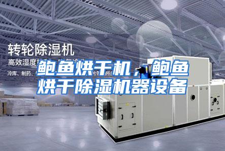 鲍鱼烘干机,鲍鱼烘干除湿机器设备