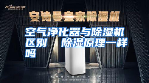 空气净化器与除湿机区别  除湿原理一样吗
