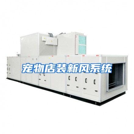 宠物店装新风系统