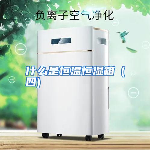 什么是恒温恒湿箱(四)