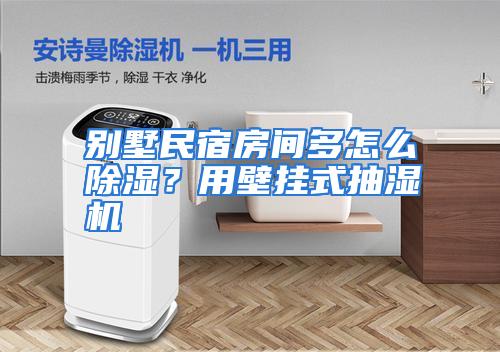 别墅民宿房间多怎么除湿？用壁挂式抽湿机