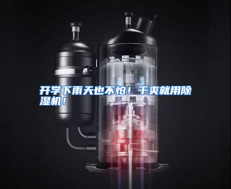 开学下雨天也不怕！干爽就用除湿机！
