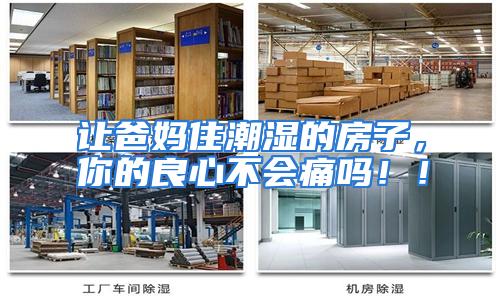让爸妈住潮湿的房子，你的良心不会痛吗！！
