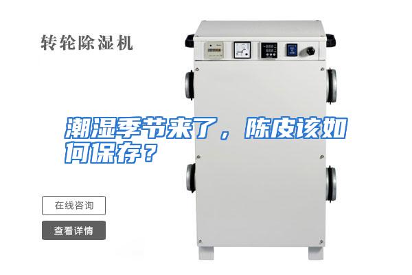 潮湿季节来了，陈皮该如何保存？