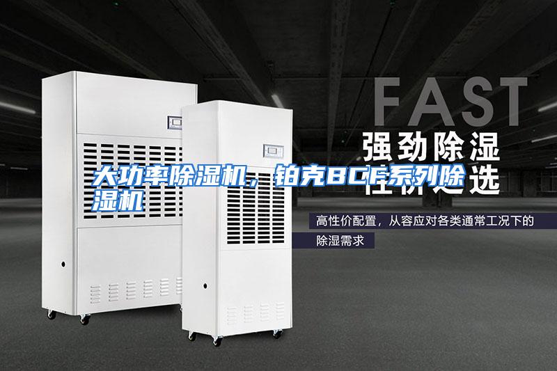 大功率除湿机，铂克BCF系列除湿机