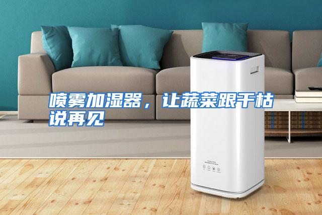 喷雾加湿器,让蔬菜跟干枯说再见