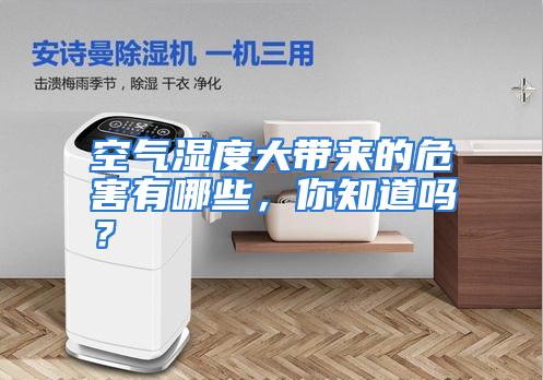 空气湿度大带来的危害有哪些，你知道吗？