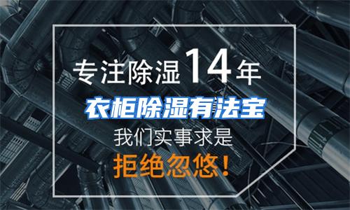 衣柜除湿有法宝