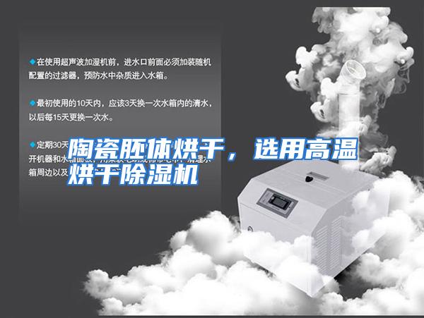 陶瓷胚体烘干,选用高温烘干除湿机