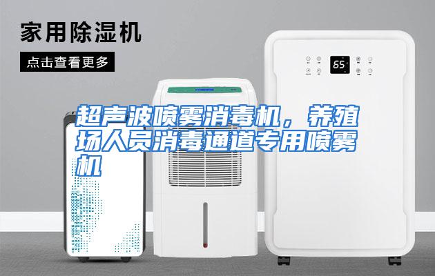 超声波喷雾消毒机,养殖场人员消毒通道专用喷雾机