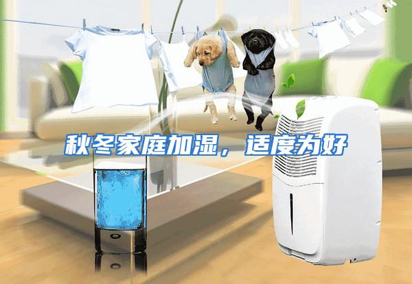 秋冬家庭加湿，适度为好