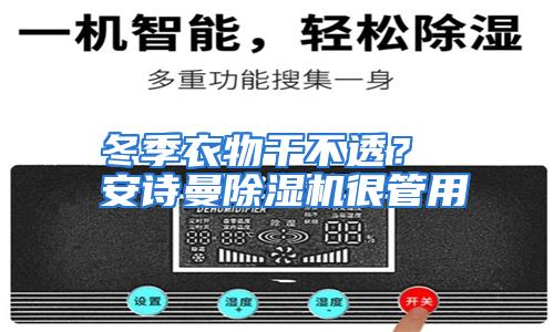 冬季衣物干不透？ 安诗曼除湿机很管用