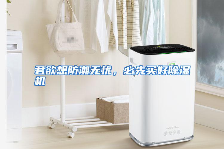 君欲想防潮无忧，必先买好除湿机