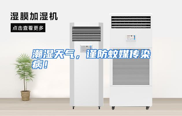 潮湿天气，谨防蚊媒传染病！