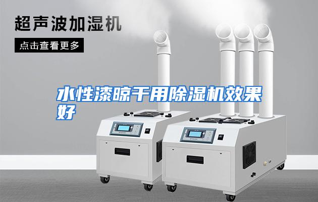水性漆晾干用除湿机效果好