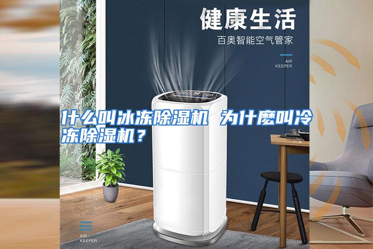 什么叫冰冻除湿机 为什麽叫冷冻除湿机？