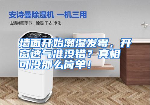 墙面开始潮湿发霉，开窗透气准没错？真相可没那么简单！