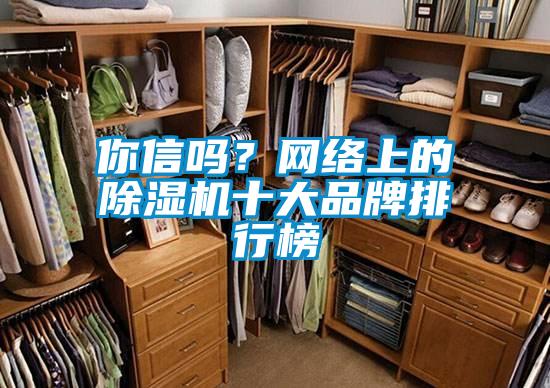 你信吗？网络上的除湿机十大品牌排行榜