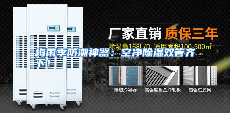 梅雨季防潮神器：空净除湿双管齐下！