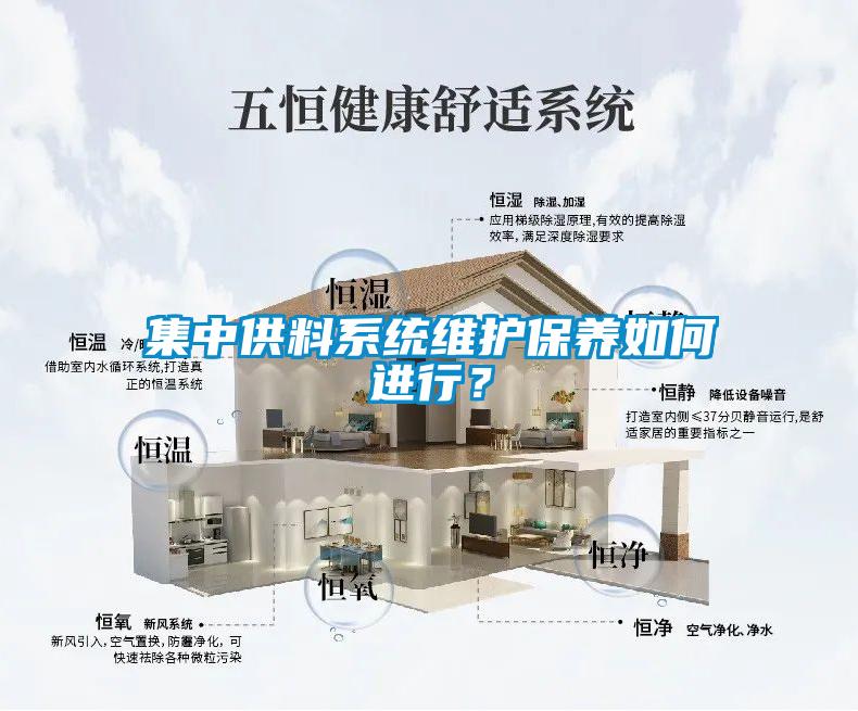 集中供料系统维护保养如何进行？