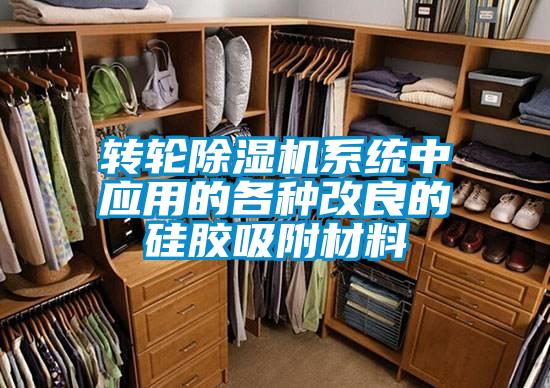 转轮除湿机系统中应用的各种改良的硅胶吸附材料