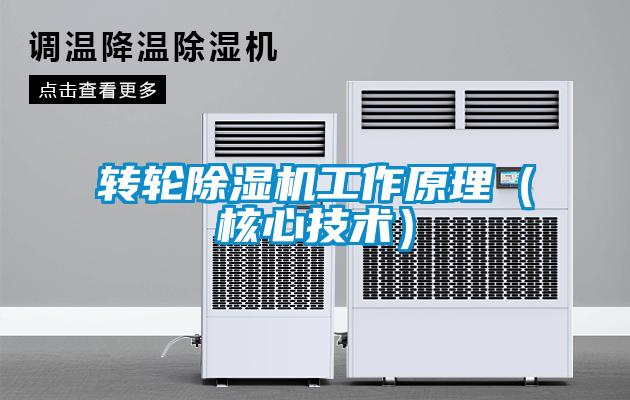 转轮除湿机工作原理（核心技术）