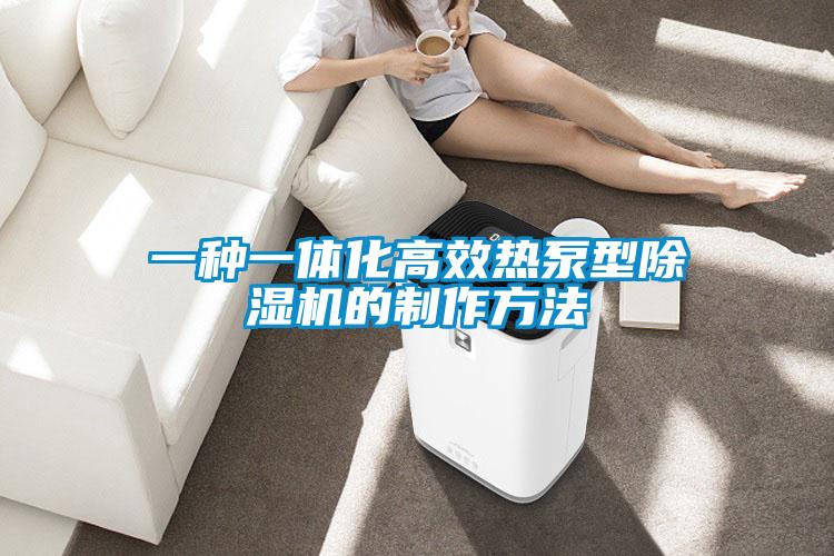 一种一体化高效热泵型除湿机的制作方法
