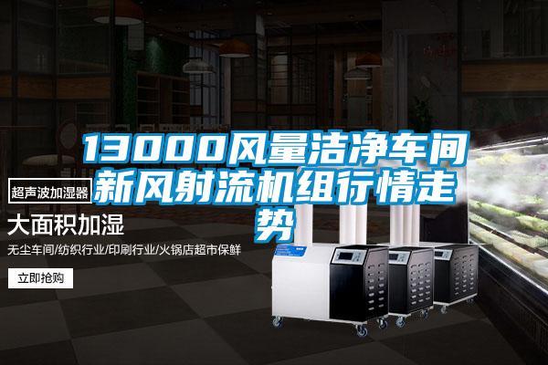 13000风量洁净车间新风射流机组行情走势
