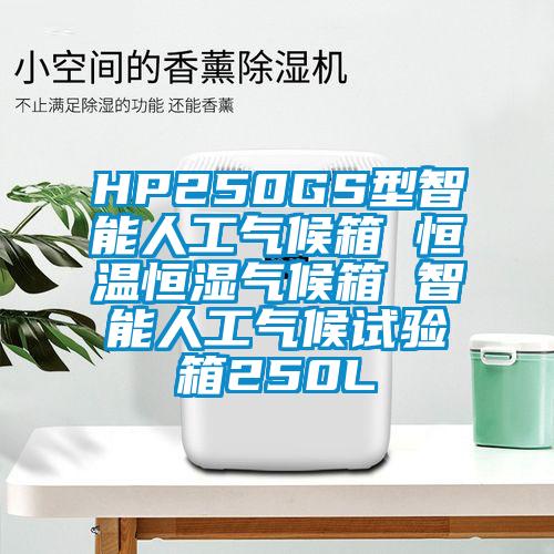 HP250GS型智能人工气候箱 恒温恒湿气候箱 智能人工气候试验箱250L
