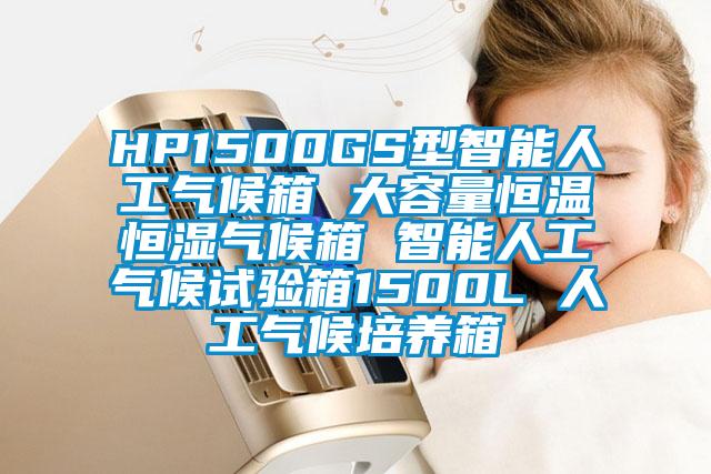HP1500GS型智能人工气候箱 大容量恒温恒湿气候箱 智能人工气候试验箱1500L 人工气候培养箱