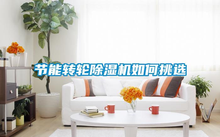 节能转轮除湿机如何挑选