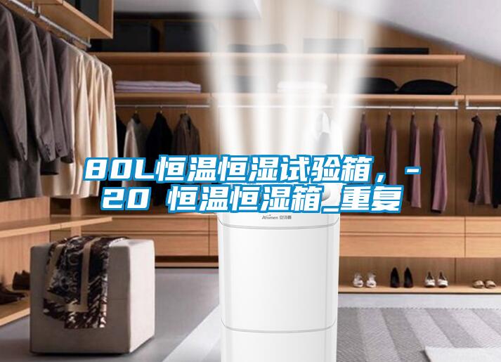 80L恒温恒湿试验箱，-20℃恒温恒湿箱_重复