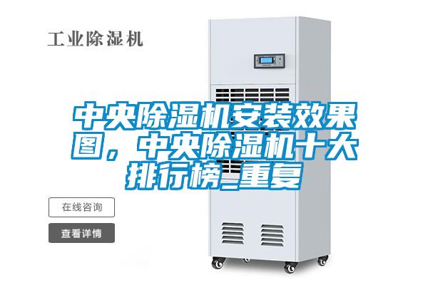 中央除湿机安装效果图，中央除湿机十大排行榜_重复