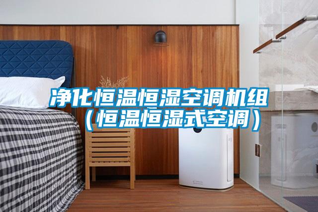 净化恒温恒湿空调机组(恒温恒湿式空调)