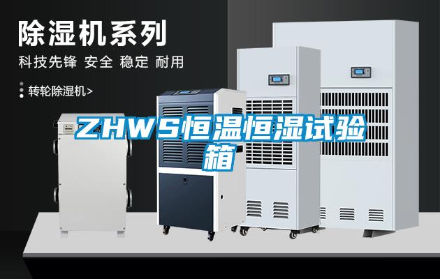 ZHWS恒温恒湿试验箱