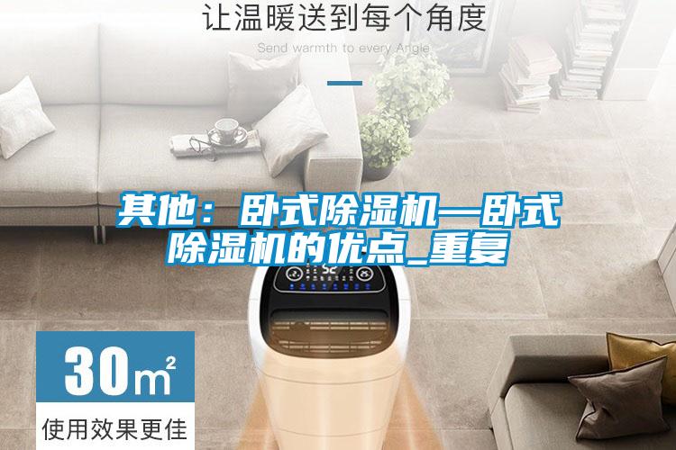 其他：卧式除湿机—卧式除湿机的优点_重复