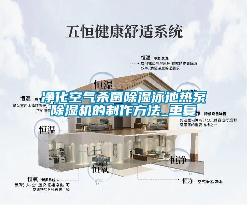 净化空气杀菌除湿泳池热泵除湿机的制作方法_重复