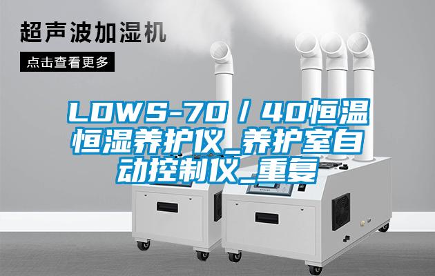 LDWS-70/40恒温恒湿养护仪_养护室自动控制仪_重复