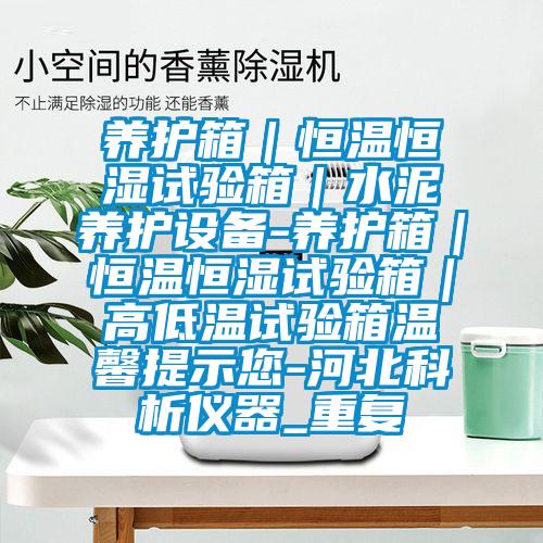 养护箱｜恒温恒湿试验箱｜水泥养护设备-养护箱｜恒温恒湿试验箱｜高低温试验箱温馨提示您-河北科析仪器_重复
