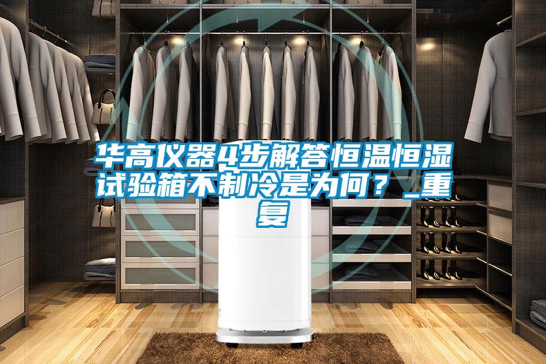 华高仪器4步解答恒温恒湿试验箱不制冷是为何？_重复
