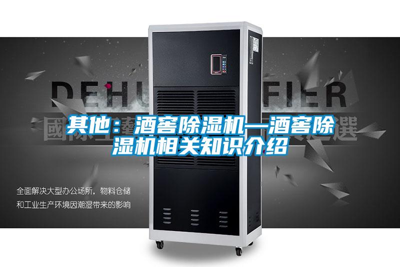 其他:酒窖除湿机—酒窖除湿机相关知识介绍