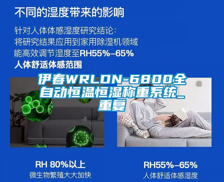 伊春WRLDN-6800全自动恒温恒湿称重系统_重复