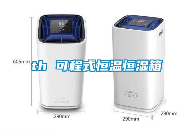 th 可程式恒温恒湿箱