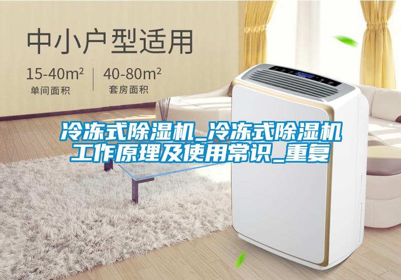 冷冻式除湿机_冷冻式除湿机工作原理及使用常识_重复