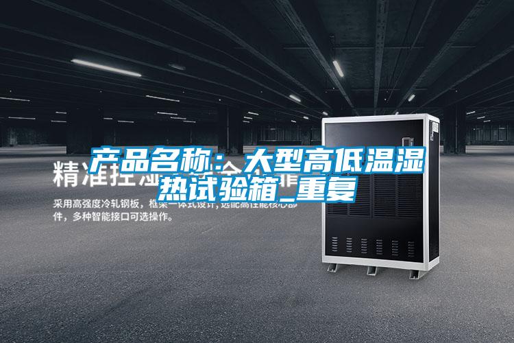 产品名称：大型高低温湿热试验箱_重复