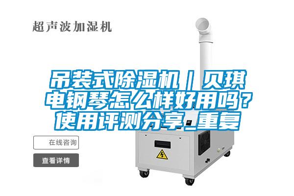 吊装式除湿机｜贝琪电钢琴怎么样好用吗？使用评测分享_重复