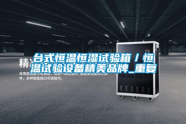 台式恒温恒湿试验箱/恒温试验设备精美品牌_重复